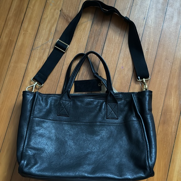 NWT MARGOT Bianca Satchel in Black - Picture 4 of 4